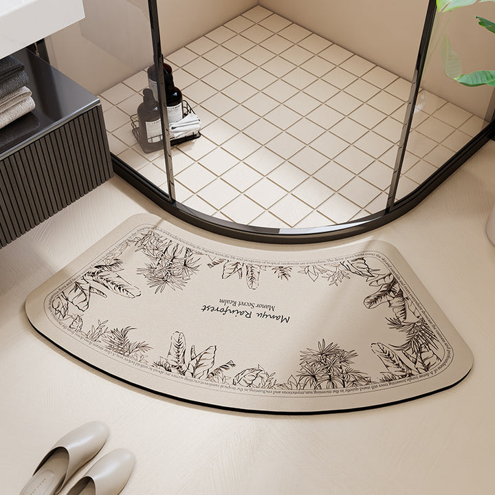 Decorative Shower Mat Kalsten