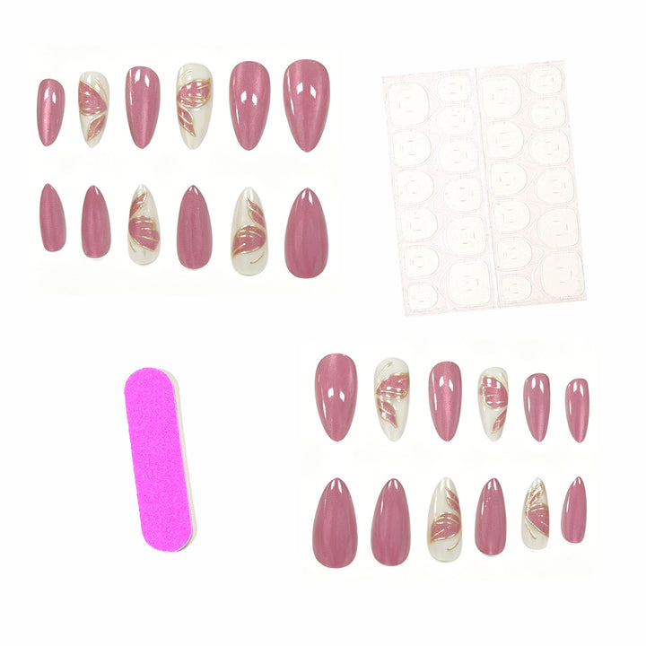 Elegant Butterfly Floral Nail Art Enhancements Kalsten