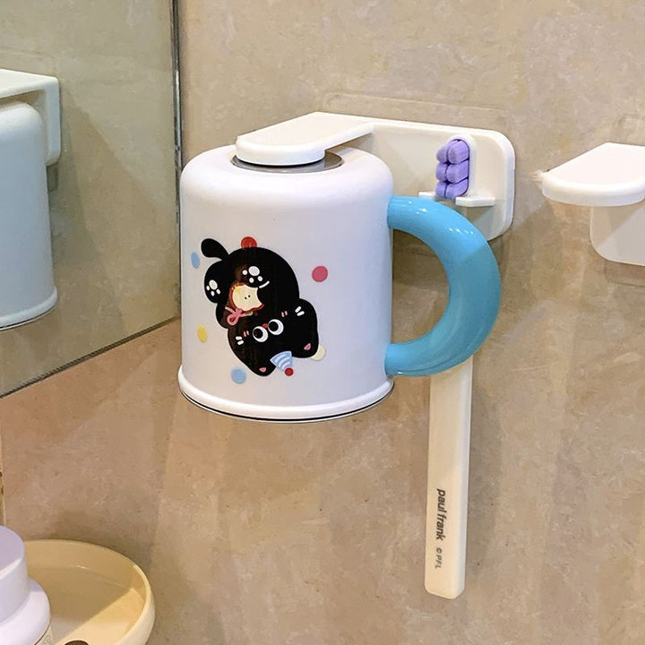 Wall cup holder with creative animal motif Kalsten