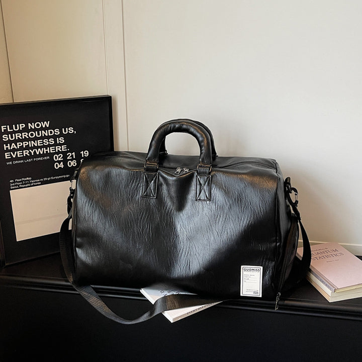 Premium Leather Travel Holdall Kalsten