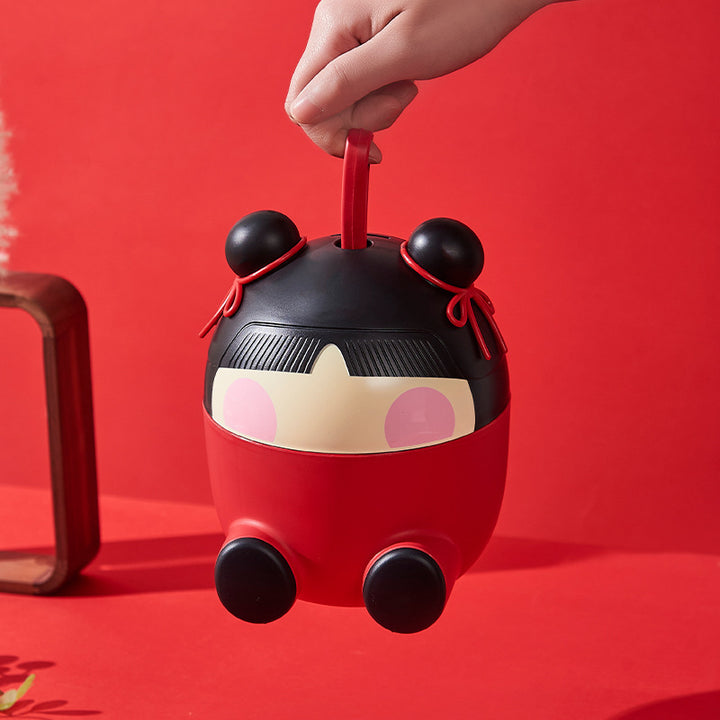 Cute Cartoon-Themed Trash Can Kalsten