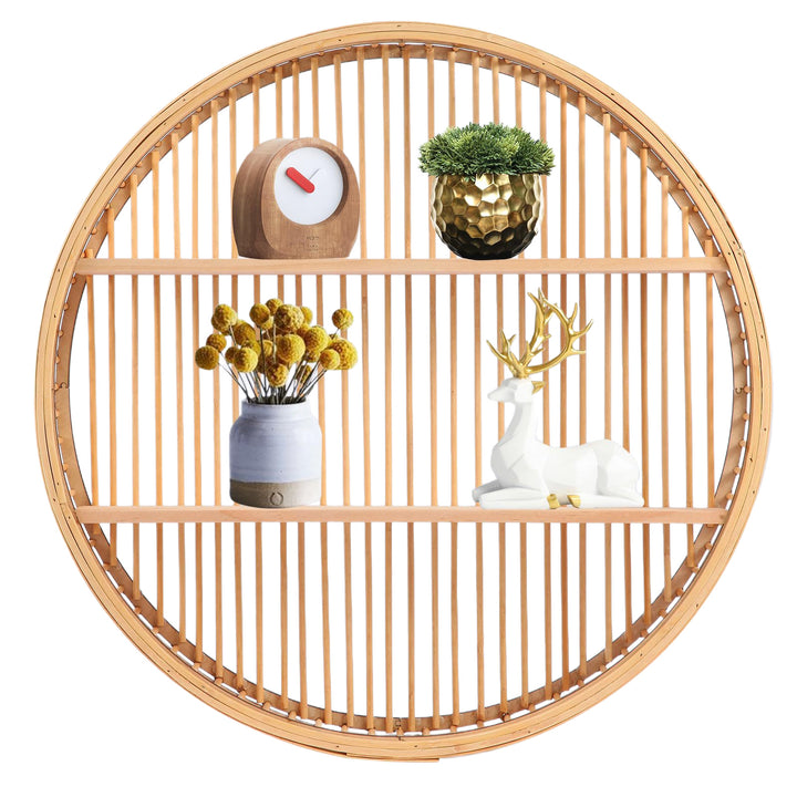 Floating Round Wall Shelf Kalsten