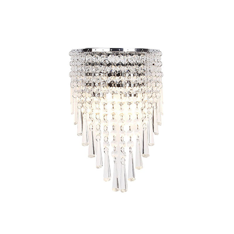 Glamorous Crystal Wall Sconce