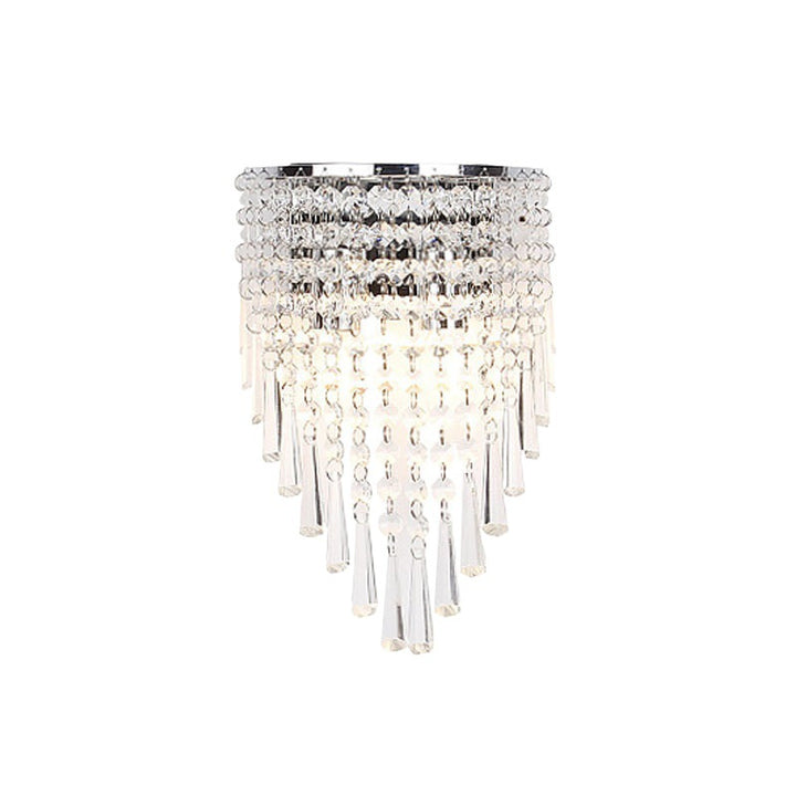 Glamorous Crystal Wall Sconce