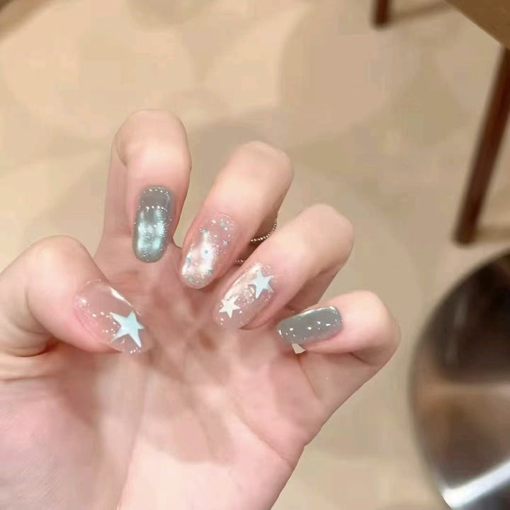 Stylish Press-On Nail Wraps Kalsten