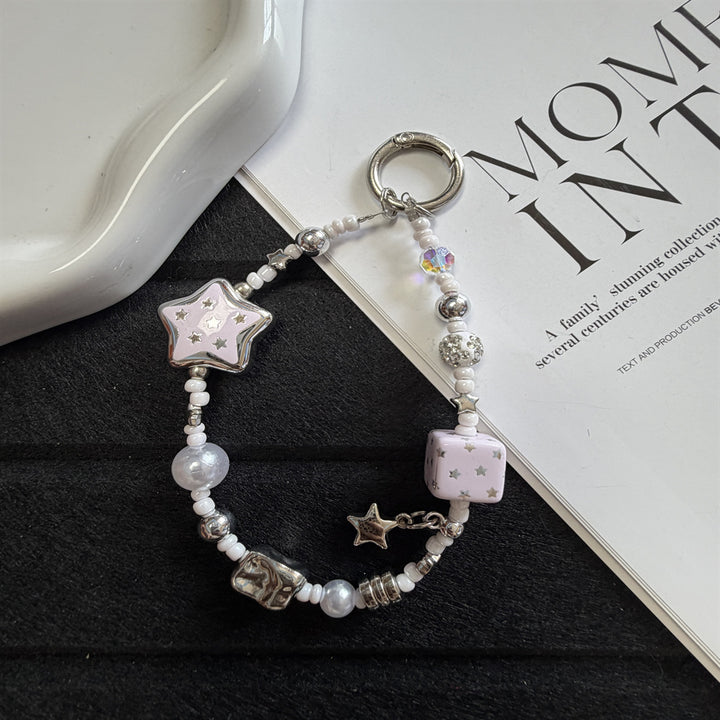 Beaded Charm Phone Holder Kalsten