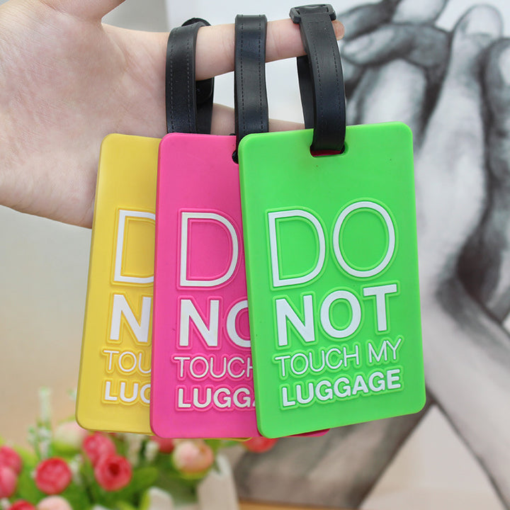 Unisex Luggage Tag with Safety Message Kalsten