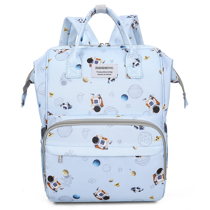 Cosmic-Themed Multi-Functional Diaper Backpack Kalsten