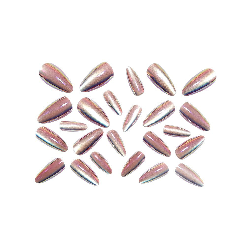 High-gloss artificial nails with elegant gradient Kalsten
