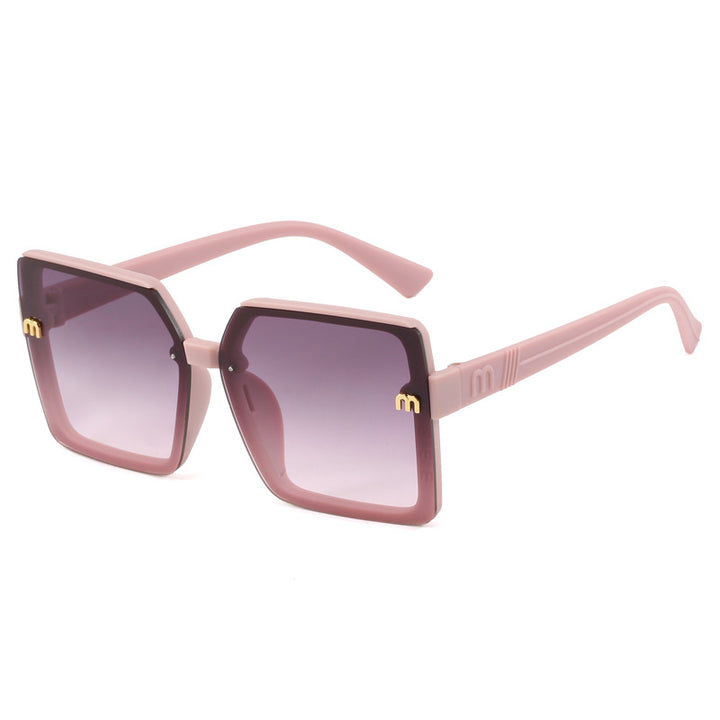 Women's stylish square sunglasses with mirrored gradient Kalsten