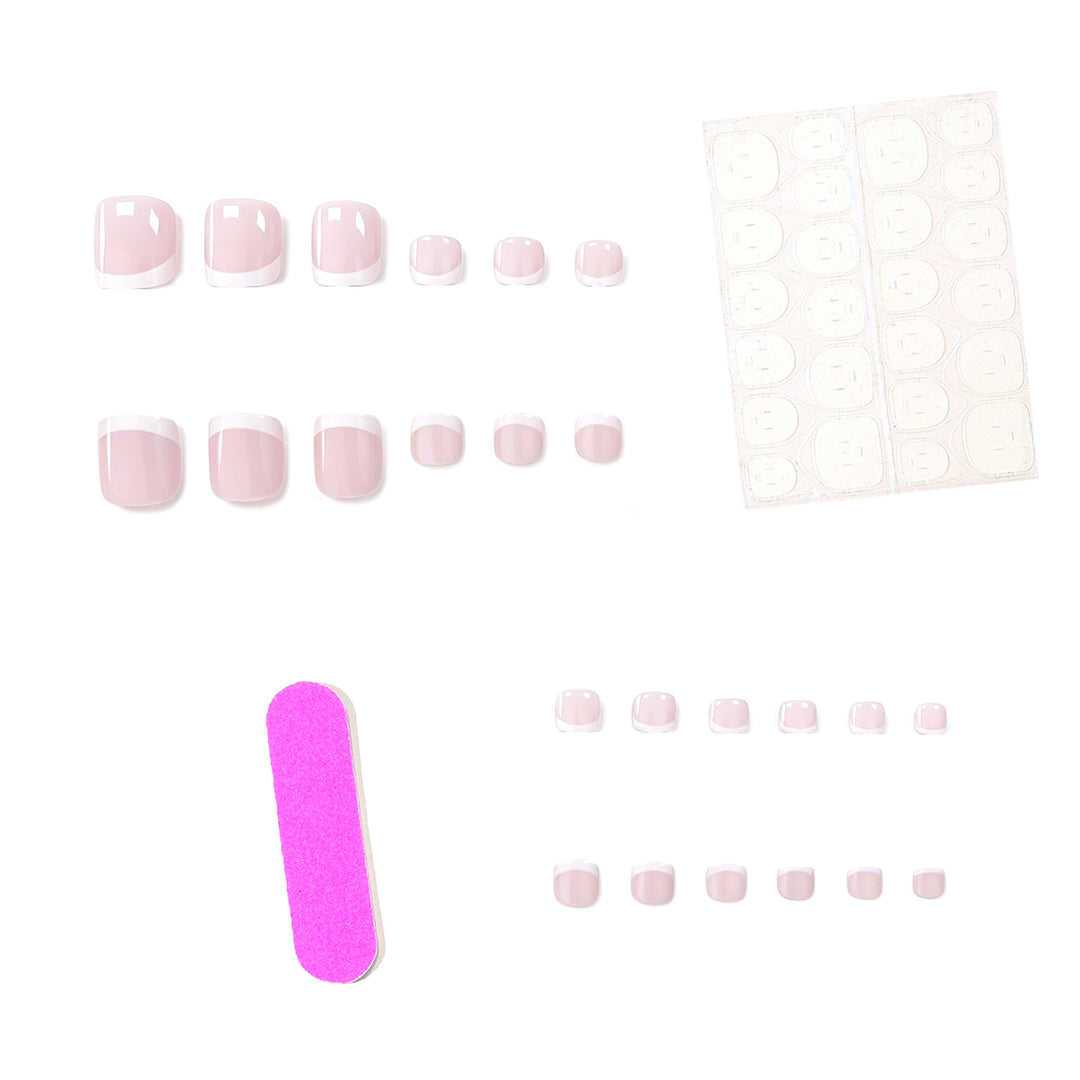 Chic Pedicure Nail Art Kalsten