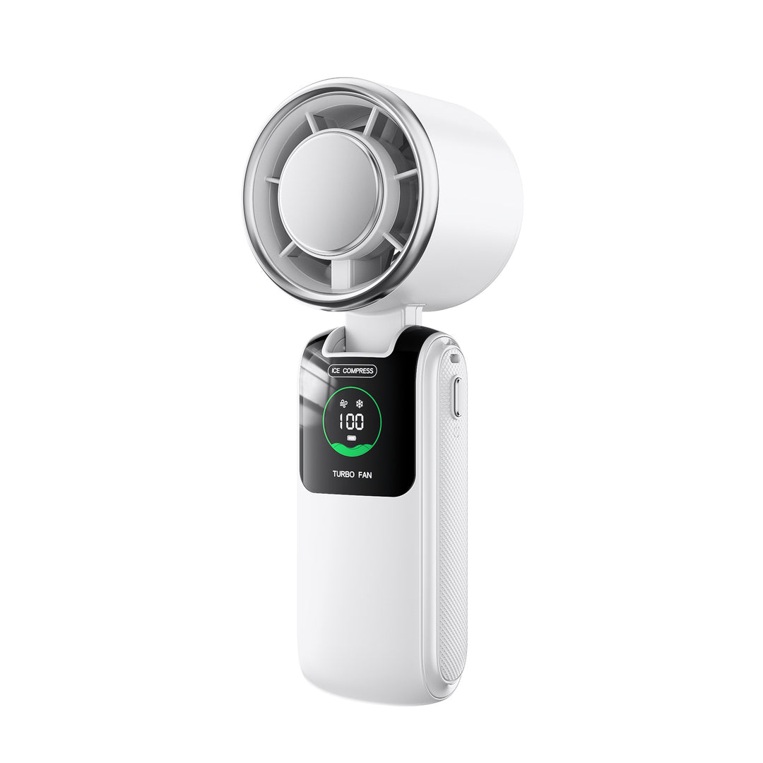 Turbo-Charged Portable Handheld Fan Kalsten