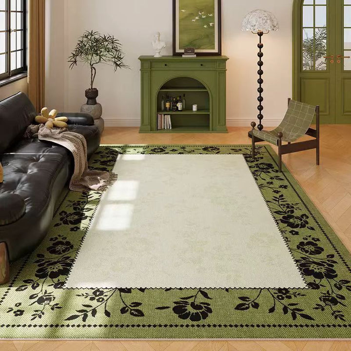 Floral Pattern Area Rug Kalsten
