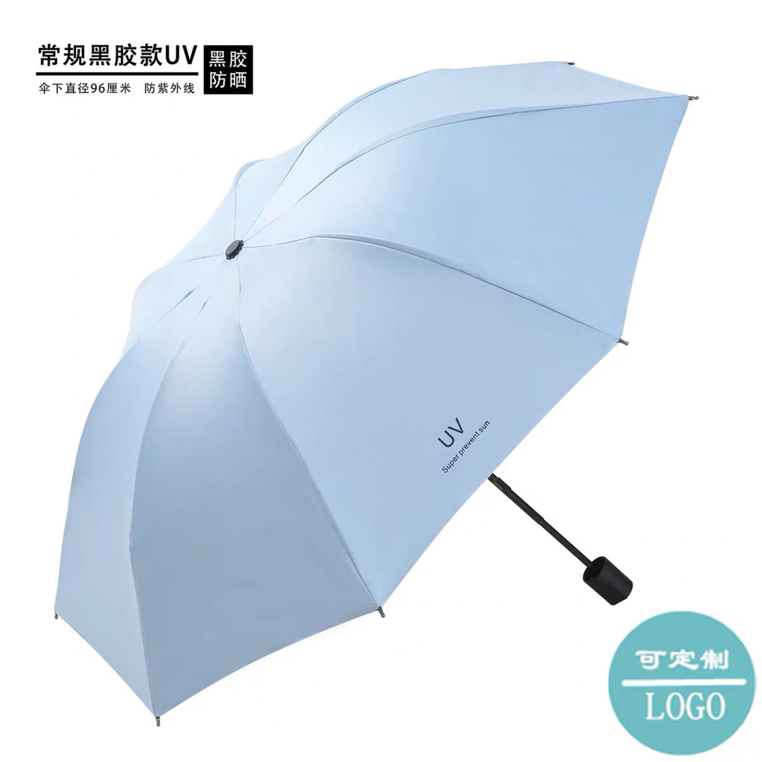 Women's Folding Umbrella with UV Protection and Sturdy Frame Kalsten