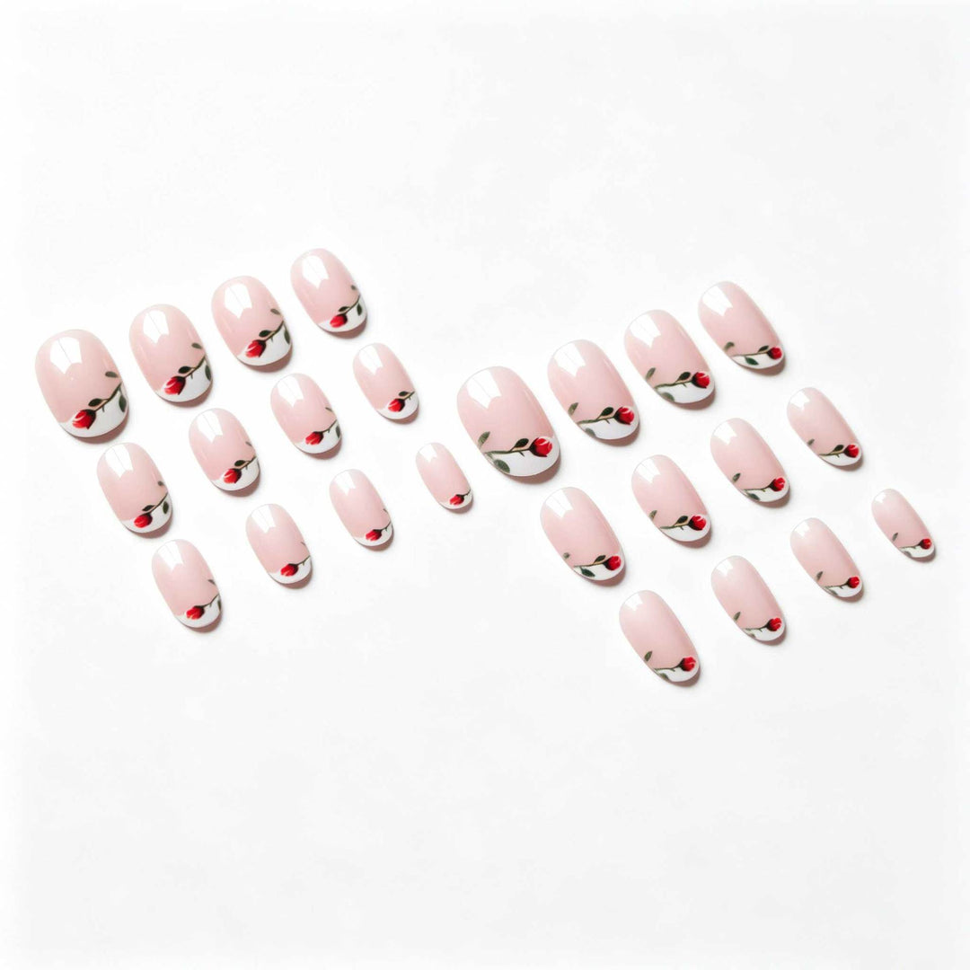 Floral Accent Nail Art Set