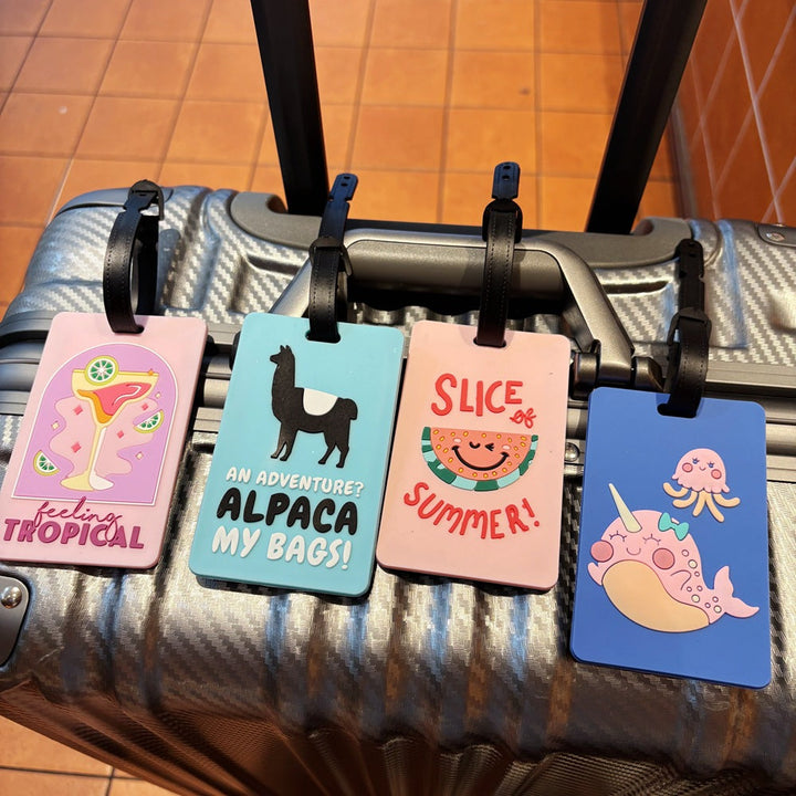 Adventure-Themed Luggage Identifier Kalsten