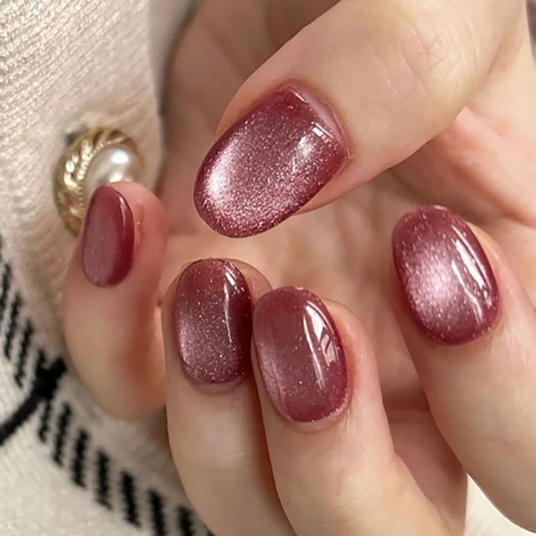 Shimmering Press-On Nail Kit