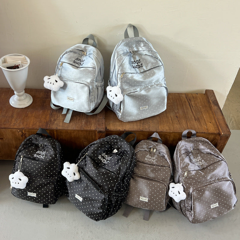 Cute Polka Dot Casual Backpack Kalsten