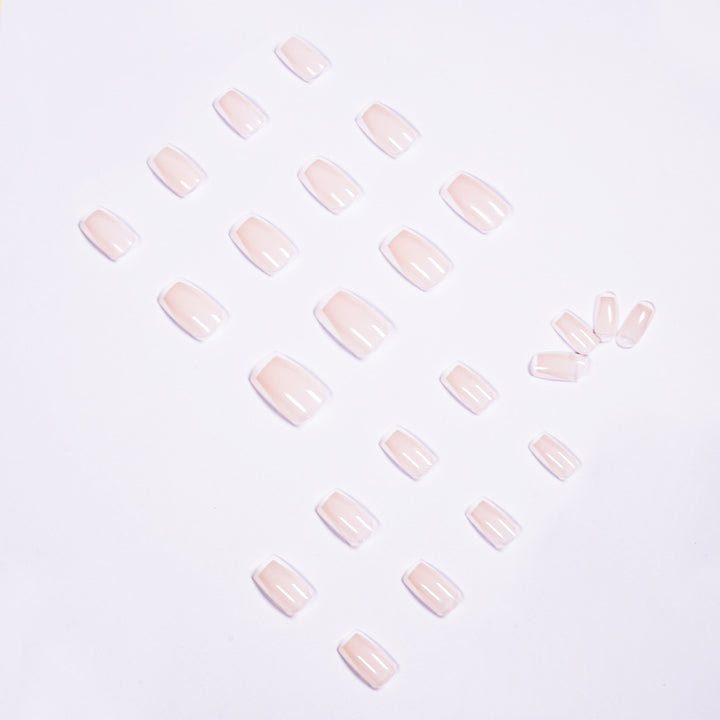 Elegant Nail Extensions with French Tip Kalsten