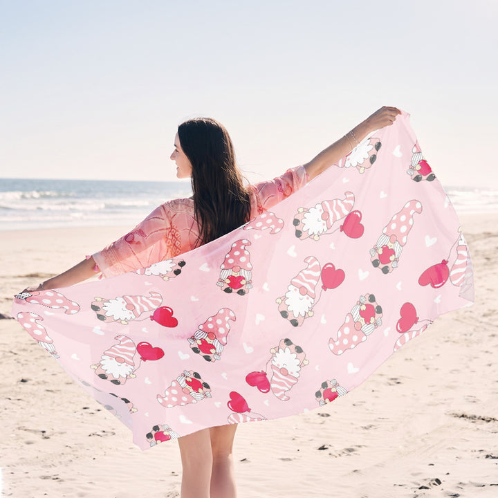 light beach towel with creative jellyfish design Kalsten