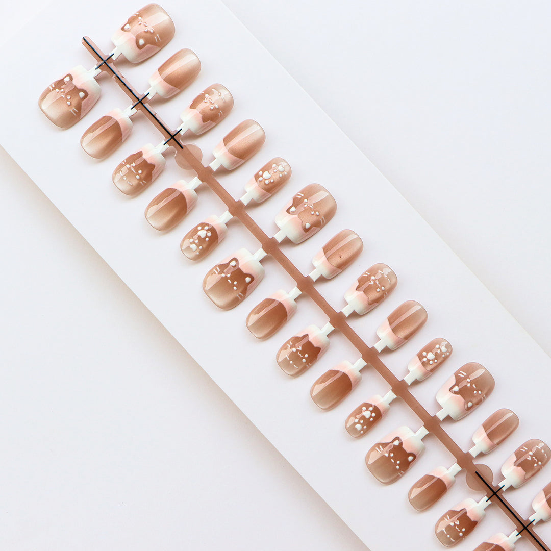 Elegant Press-On Nail Art Collection