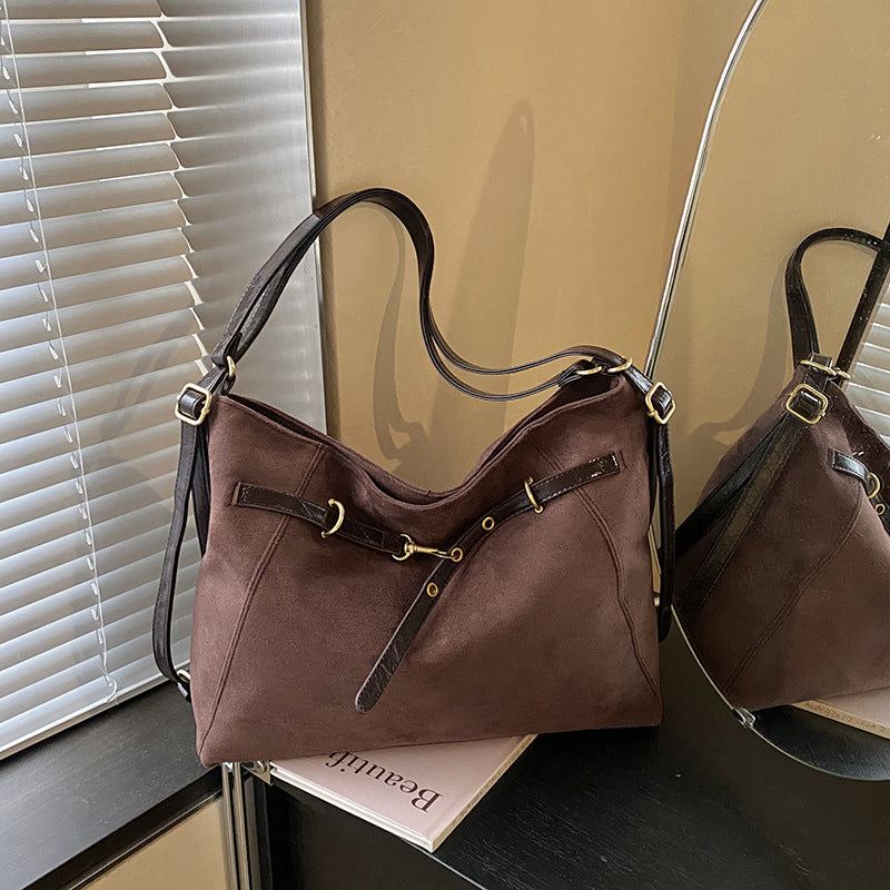 Suede Shoulder