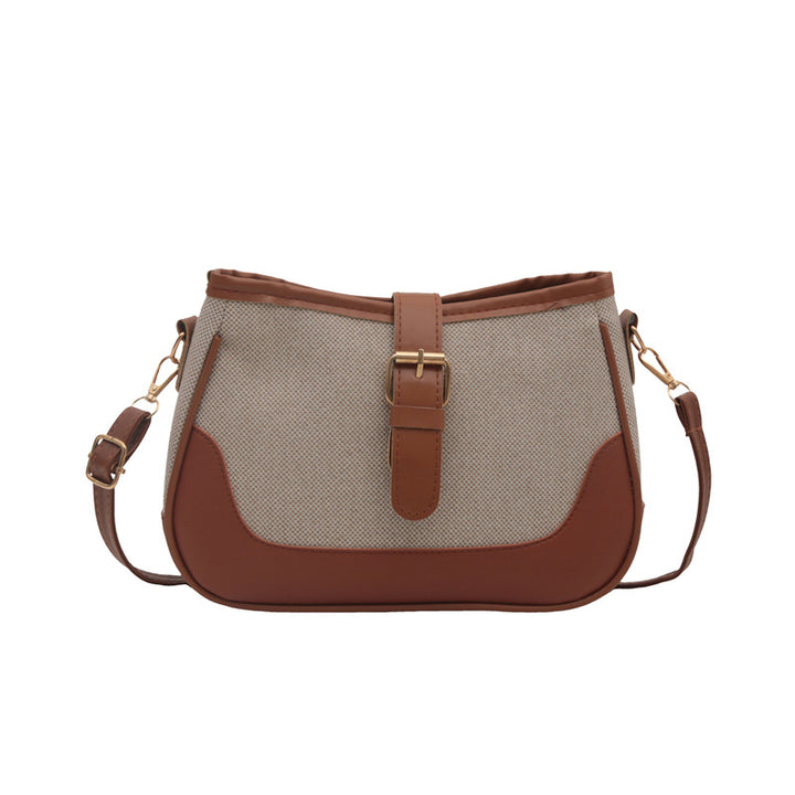Structured Canvas Handbag