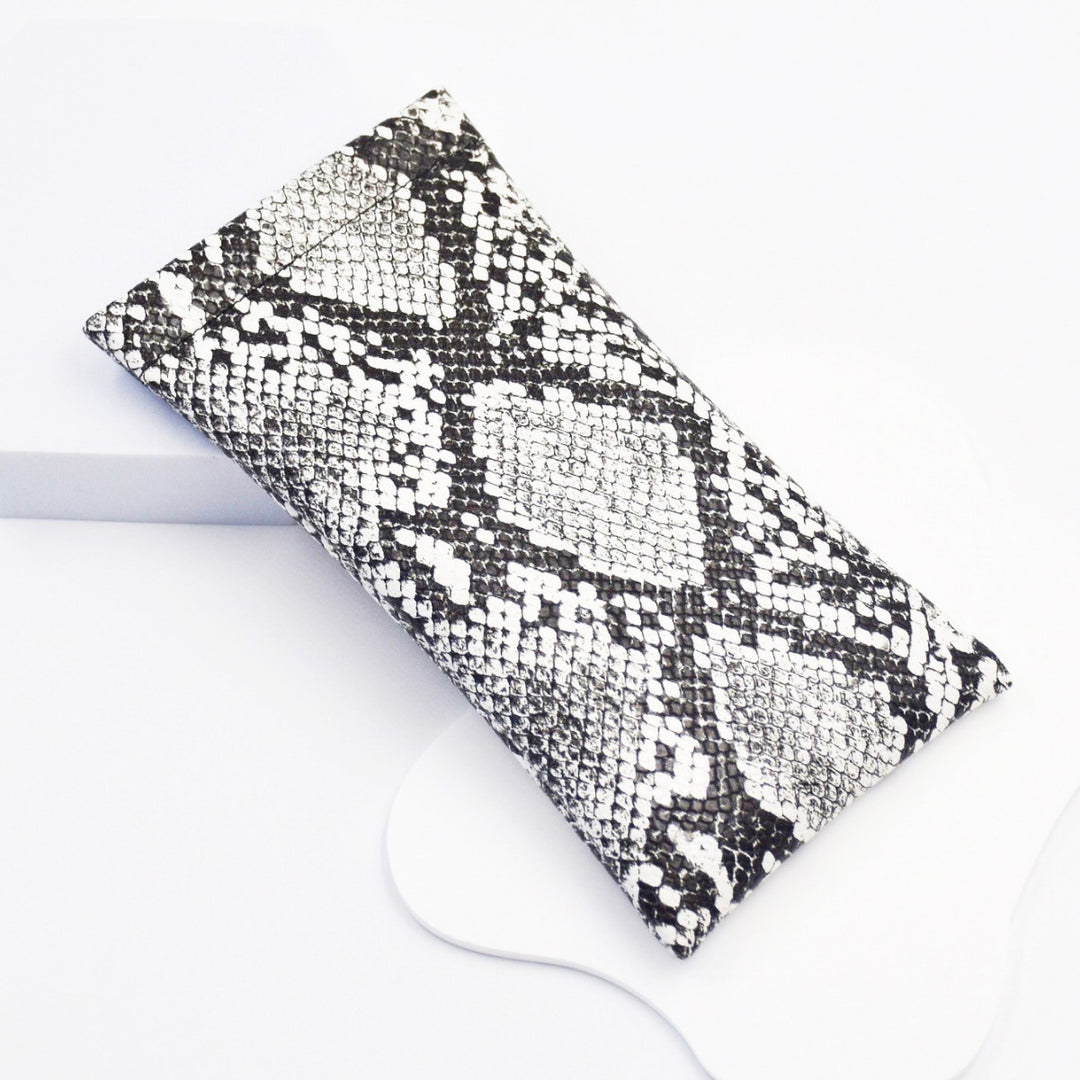 Stylish Snake Print Eyewear Case Kalsten