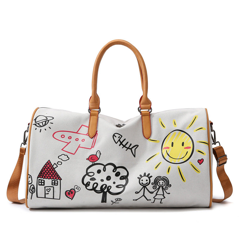 Artistic Canvas Travel Duffel Bag Kalsten
