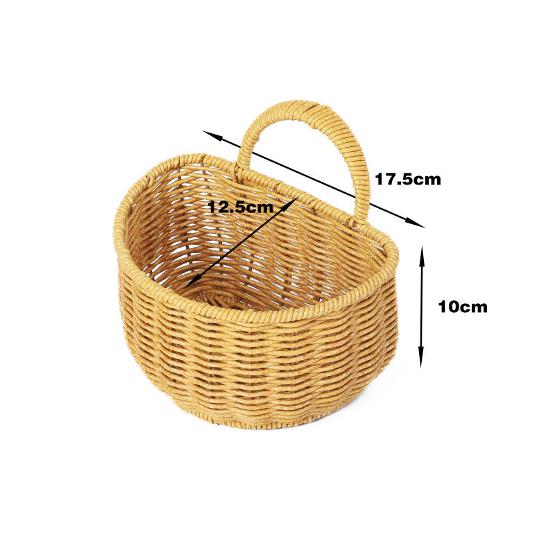 Handwoven Rectangular Storage Basket Kalsten