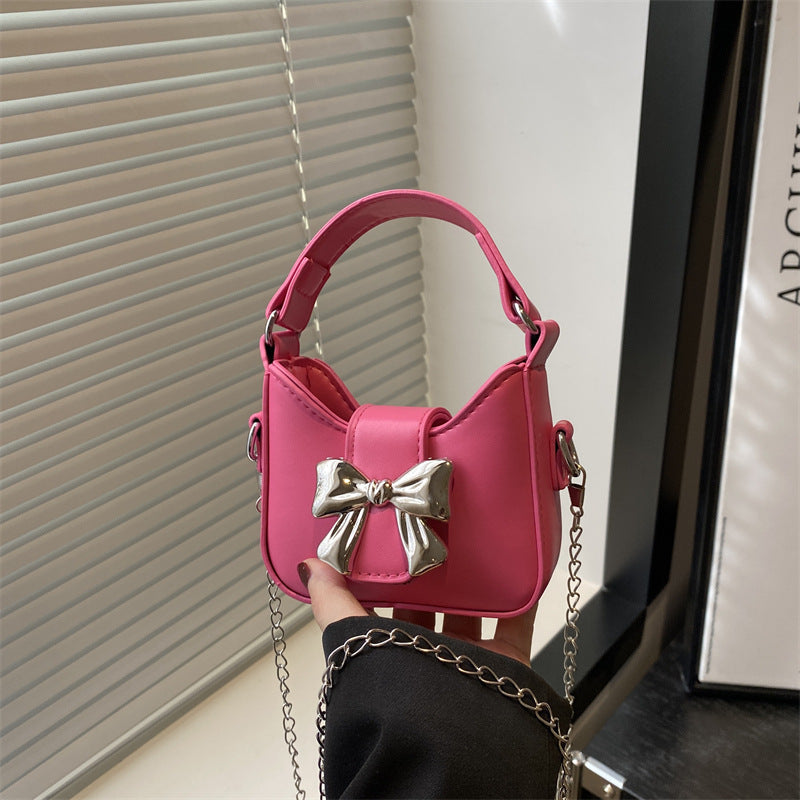 Bow Detail Mini Handbag