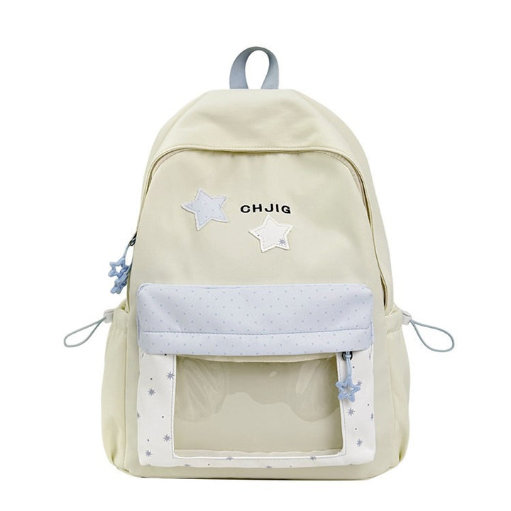 Stylish Transparent Window Backpack Kalsten