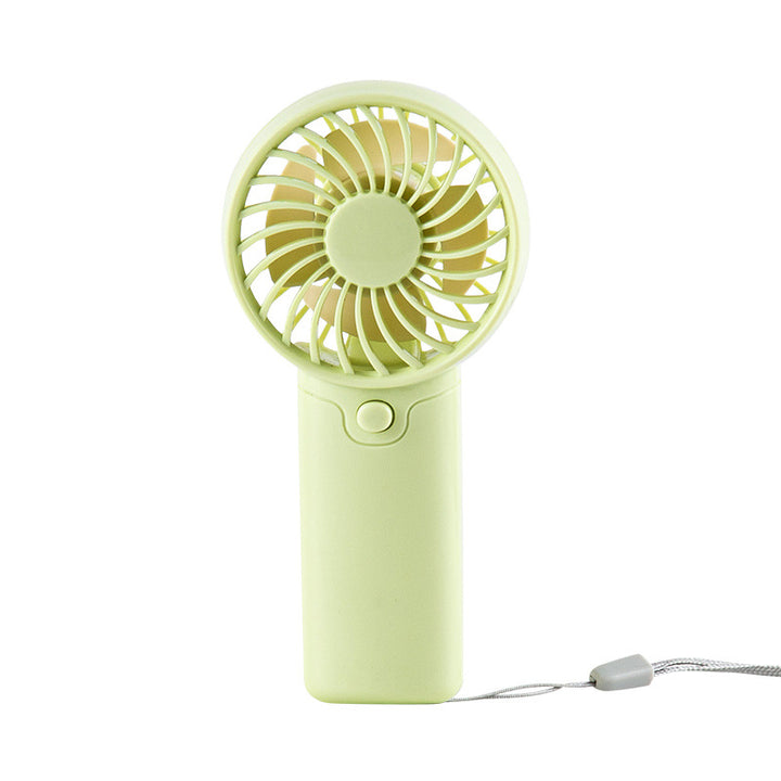 Women's Portable Hand Fan with USB Charging Function and Three Speed Settings Kalsten