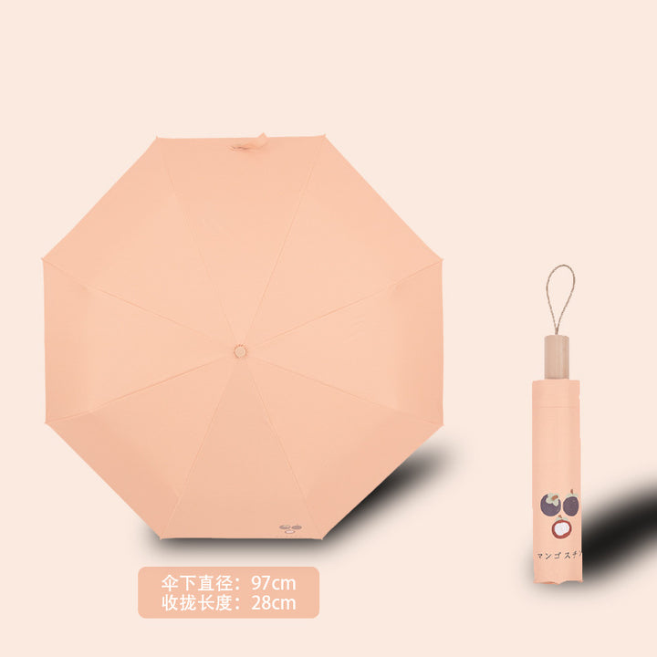Women's Foldable Travel Umbrella with UV Protection Kalsten