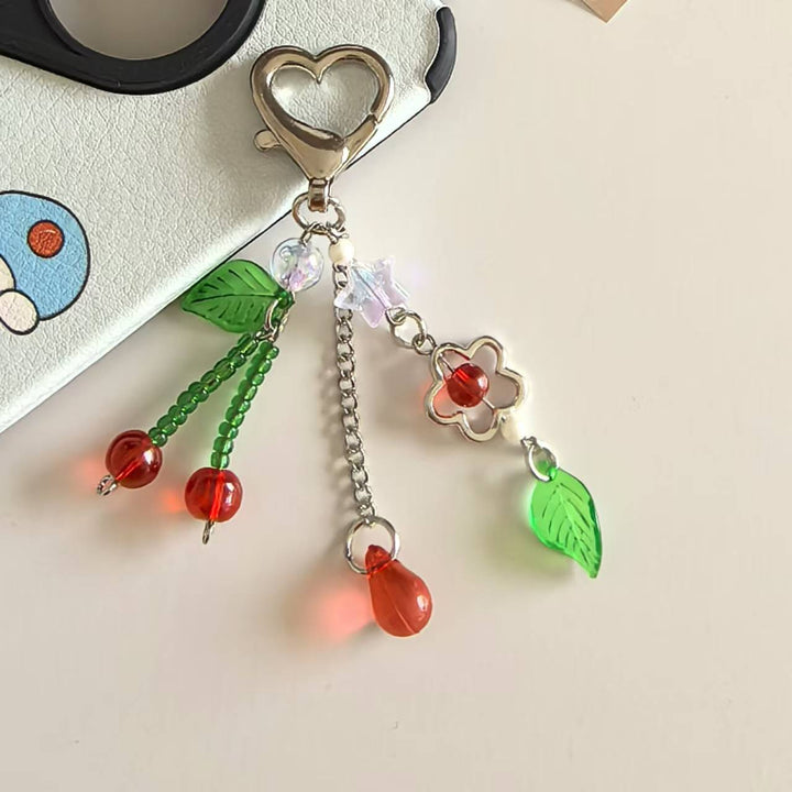 Charming Floral Pendant Keychain Kalsten