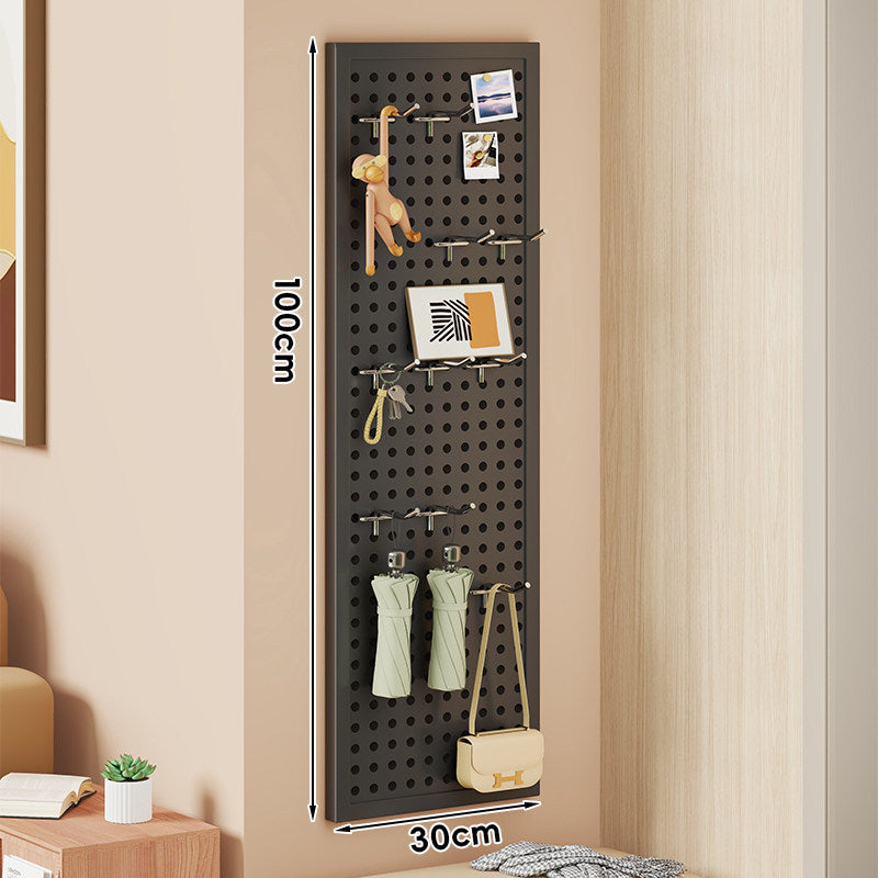 S-Shaped Offset Pegboard Utility Hooks with Support Post