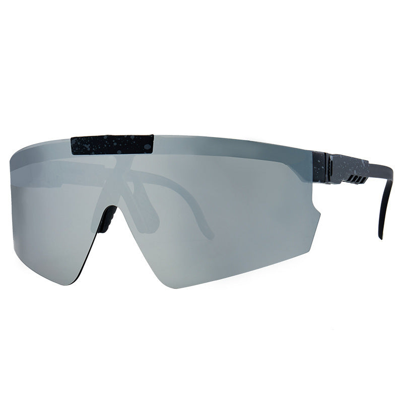 Women's sport sunglasses in modern design with large lenses Kalsten