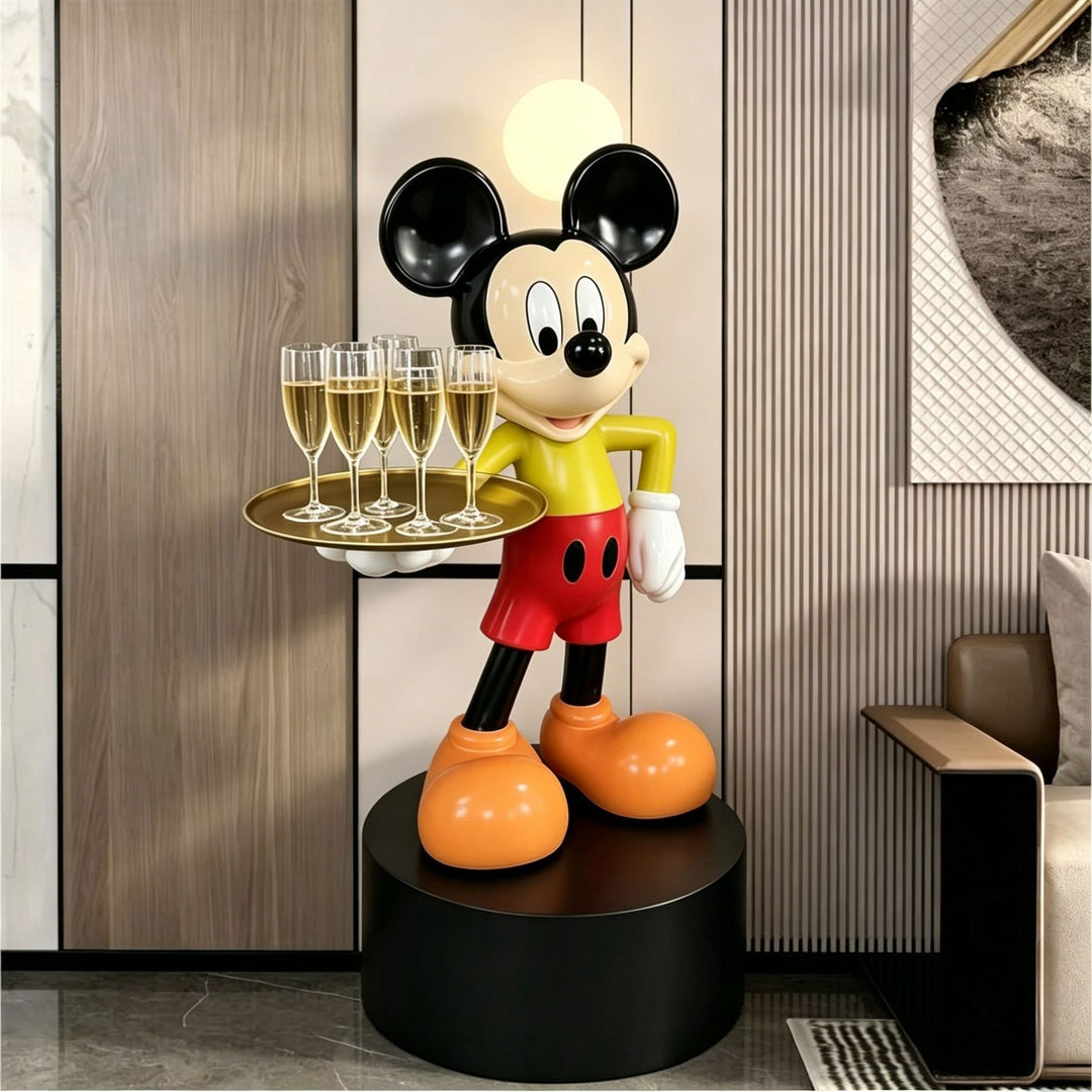 Cartoon Character Figurine Stand for Home Decor
