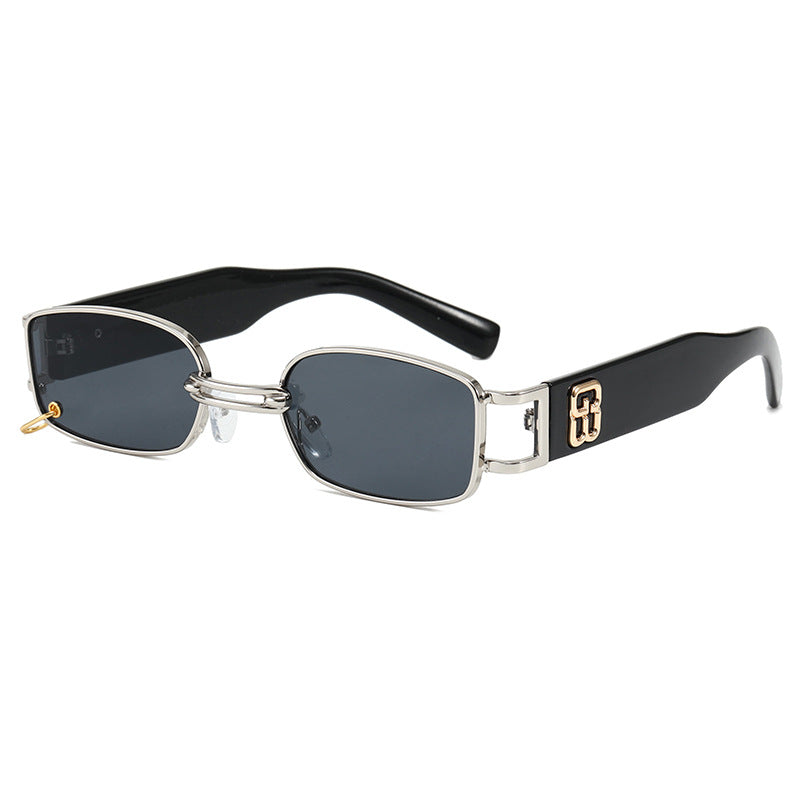 Fashionable sunglasses with unique rectangular frame Kalsten