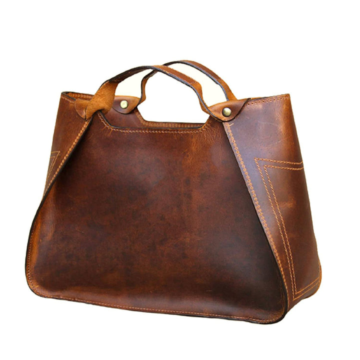 Shopping Bag Made of High-Quality Leather Kalsten