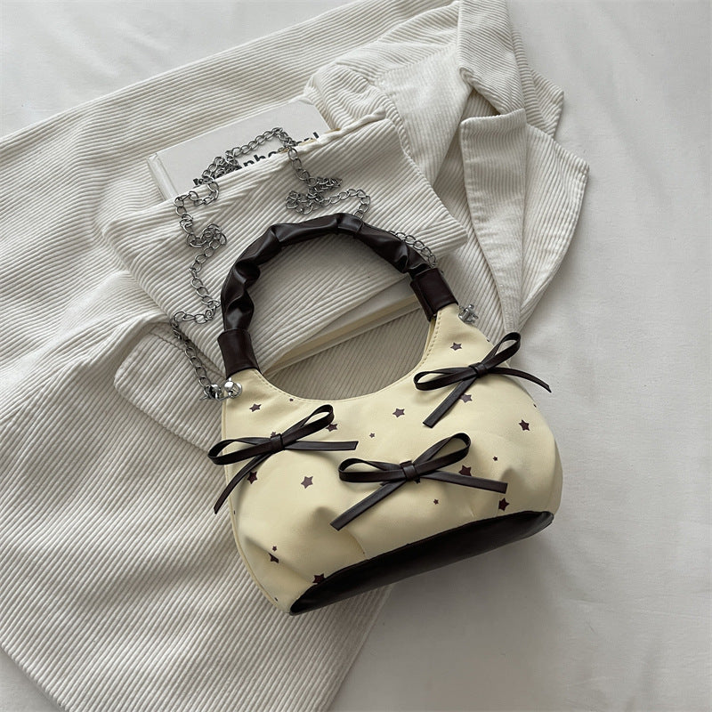 Stylish Polka Dot Mini Handbag