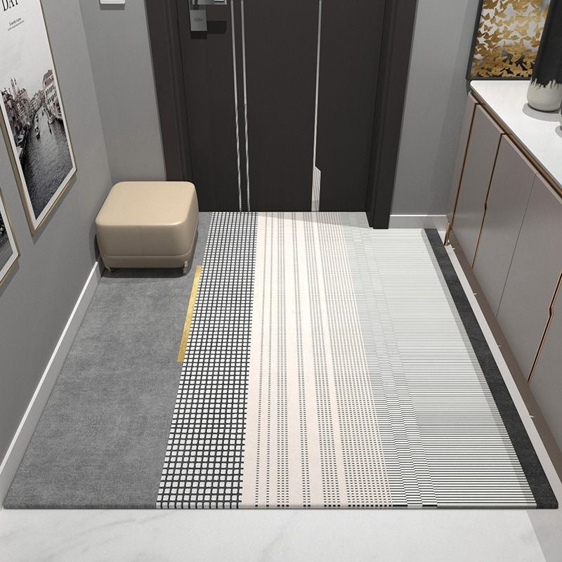 Abstract Shaped Floor Mat for Indoor Home Decor