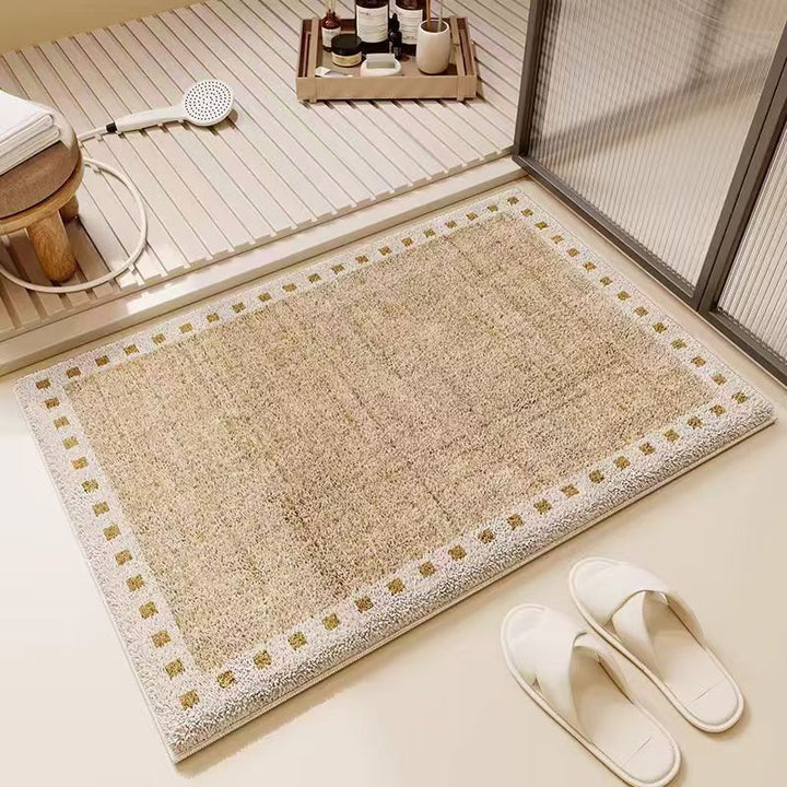 Textured Absorbent Bathroom Mat Kalsten