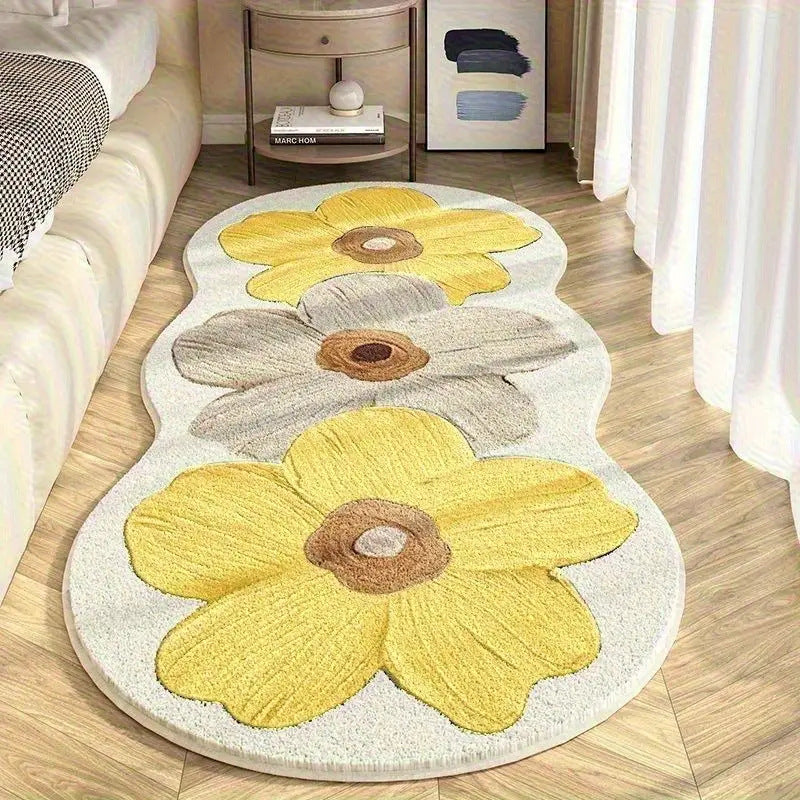 Floral Patterned Area Rug