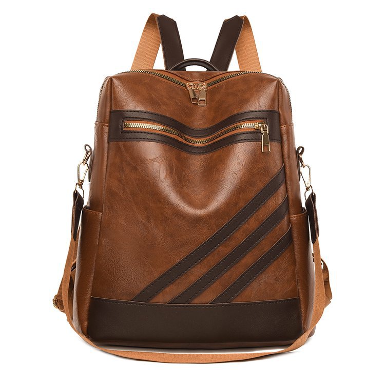 Fashionable Leather Backpack Kalsten