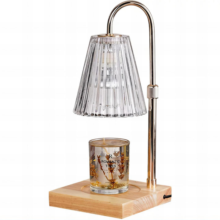 Vintage-Inspired Glass Table Lamp