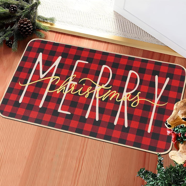 Festive Holiday Door Mat Kalsten