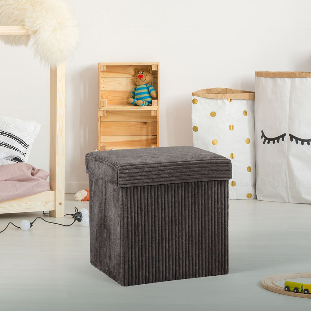 Plush Storage Ottoman Kalsten
