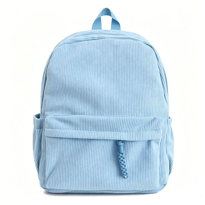 Stylish Corduroy Backpack