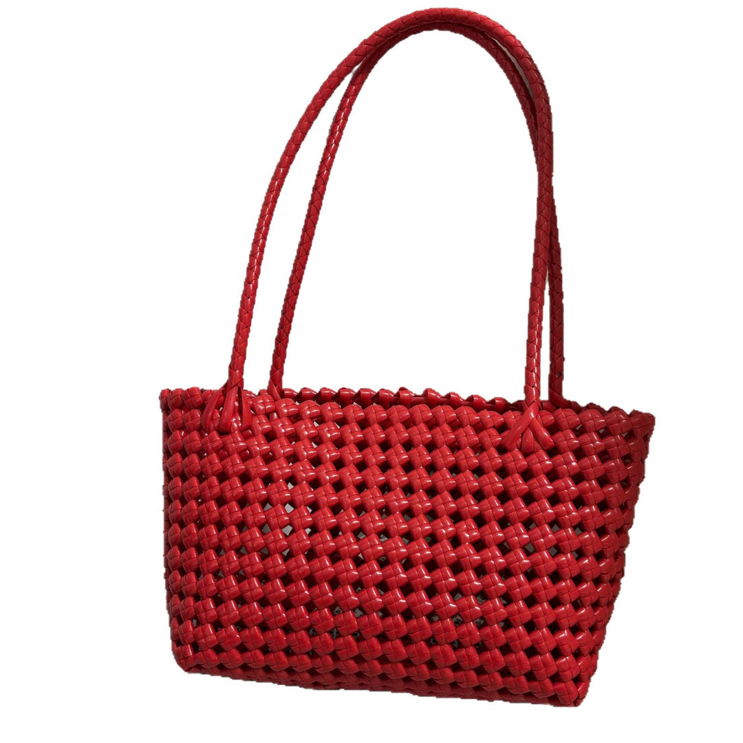 Handwoven shopping bag with soft handle Kalsten